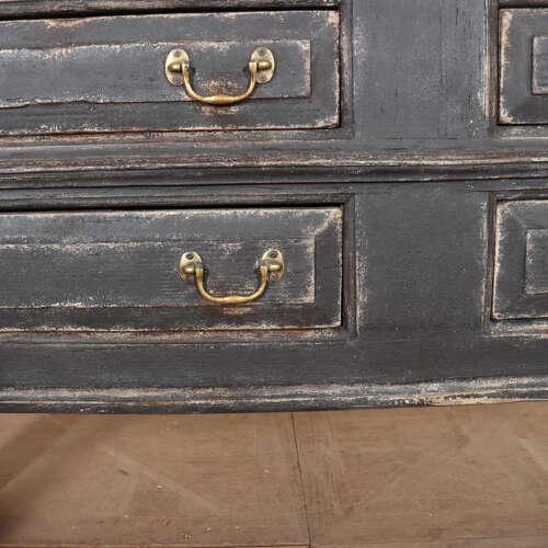 English Painted Dresser Base For Sale - Image 9 of 18