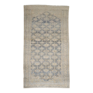 Zabihi Collection Oversize Geometric Antique Persian Malayer Rug