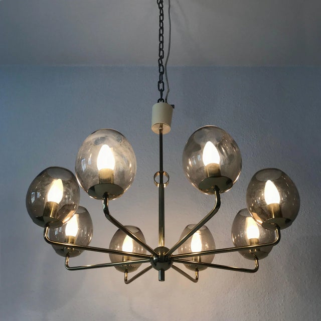 1950s German Sputnik Ceiling Light, 1950s For Sale - Image 5 of 15