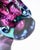 Blue Art Glass Czech Vase by Jan Beranek and Frantisek Vizner from Skrdlovice, 1960s, Set of 2 For Sale - Image 8 of 18