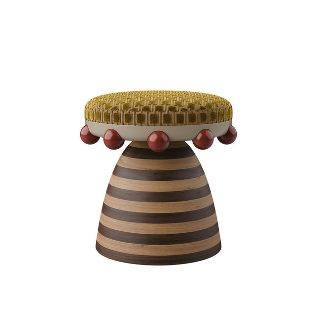 Contemporary Krom Mea Stool by Malabar For Sale - Image 3 of 10