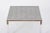 Mid-Century Modern Vintage German Steel and Aluminum Coffee Table, 1960s For Sale - Image 3 of 9