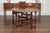 Wood English Oval Oak Drop-Leaf Table with Single Drawer and Baluster Legs For Sale - Image 7 of 11