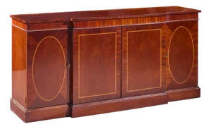 Baker Furniture Historic Charleston Collection Mahogany Buffet Credenza