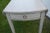 Vintage (1970's) Pembroke Table has a Traditional Style. The Wood is Mahogany. The Table has a Glacier Gray Distressed...