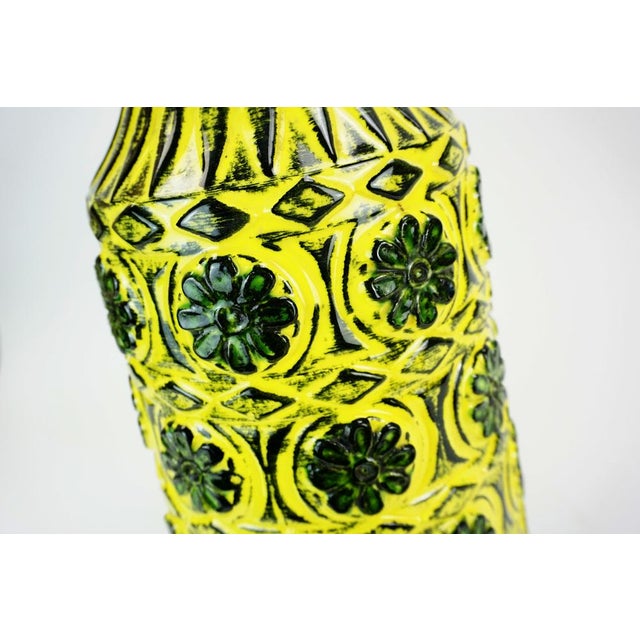 Black Green Model 76 40 Vase from Bay Keramik, 1960s For Sale - Image 8 of 11