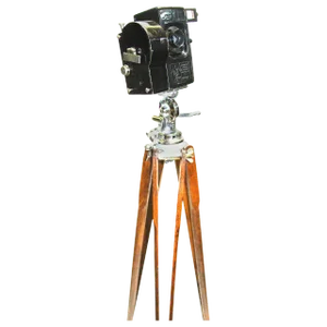 Andre Debrie, Circa 1923 Model ‘Sept’ 35mm Cinema Camera on Tripod. Display as Sculpture