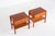 Vintage Danish Teak Veneer Bedside Tables, 1960s, Set of 2 For Sale - Image 9 of 12