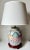 This gorgeous vintage Tobacco Leaf Chinoiserie ceramic lamp features a Pastel palette of soft Pinks, Blues and Aqua on a...