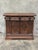 Brown 19th Century Carved Oak Sideboard Buffet Cabinet Renaissance Revival 44” For Sale - Image 8 of 18