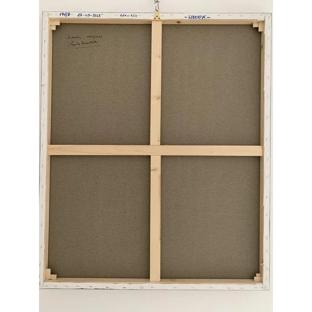 Rosetta Vercellotti, Libertà, 2023, Acrylic on Canvas For Sale - Image 9 of 10