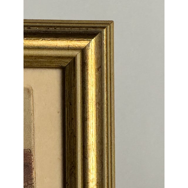 French Vintage Framed French Still Life Print, Signed For Sale - Image 3 of 6