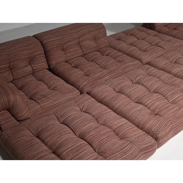 Early Edition Mah Jong Modular Sofa by Hans Hopfer for Roche Bobois, 1970s, Set of 12 For Sale - Image 8 of 11