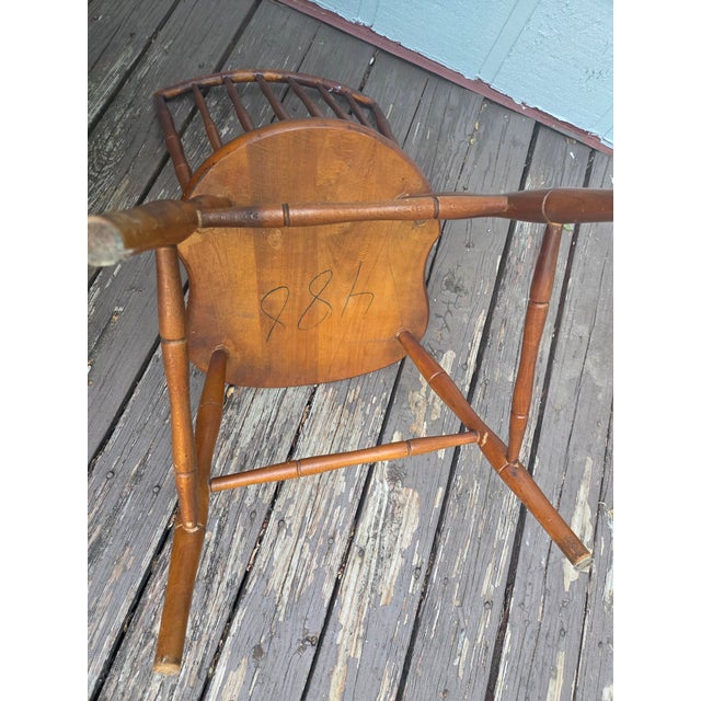 Mid 19th Century Handmade Colonial Dining Chair For Sale - Image 4 of 4