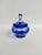 Blue Double-Layer Crystal Sugar Bowl, 1930s For Sale - Image 6 of 6