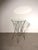Folding Glass Side Table from Bjart For Sale - Image 6 of 6