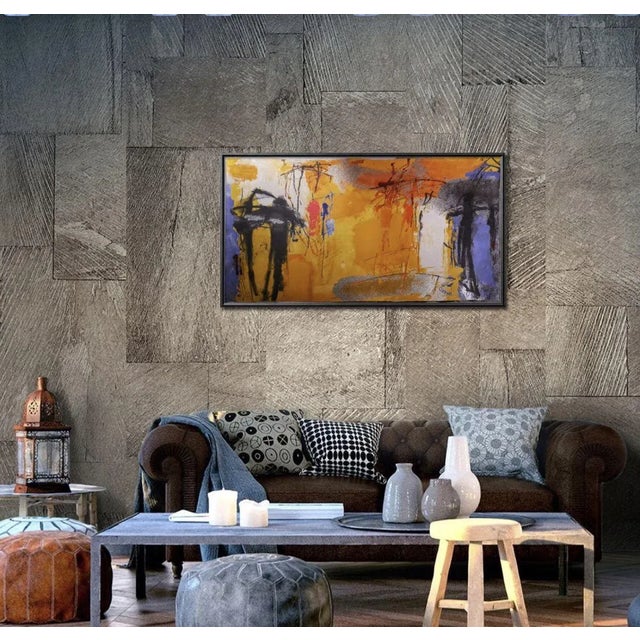 Paper Enzo Esposito, Colored Screenprint For Sale - Image 7 of 8