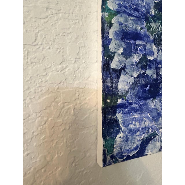 2020s "Turbulent Sea", Abstract on Canvas For Sale - Image 5 of 7