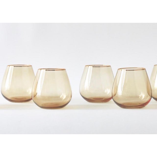 2020s Siren Beverageware Oro + Gold Short Stemless - Set of 4 For Sale - Image 5 of 5