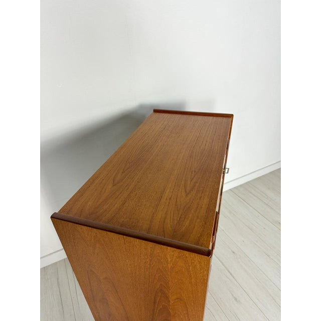 Vintage Danish Teak Chest of Drawers, 1960s For Sale - Image 4 of 9