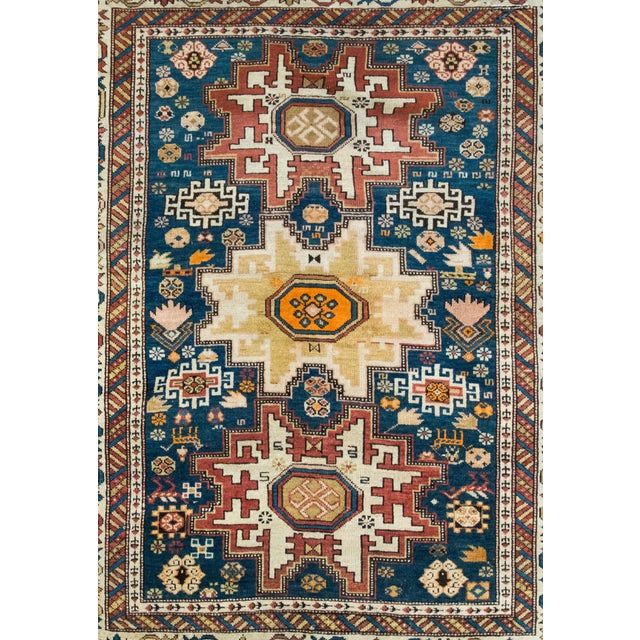 Early 20th Century Persian Shirvan Rug For Sale - Image 10 of 15