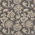 Sample- Schumacher Woodland Silhouette Fabric in Steel For Sale