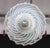 Mid 20th Century Art Nouveau Swirl Opal Glass Pendant Light For Sale - Image 4 of 10