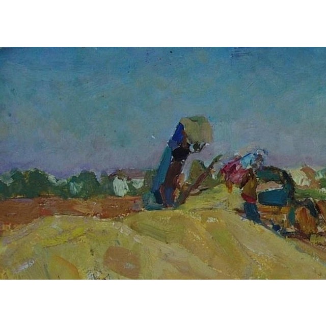FREE SHIPPING worldwide. The painting will be rolled up and packed securely in a special protective tube. Note: The...