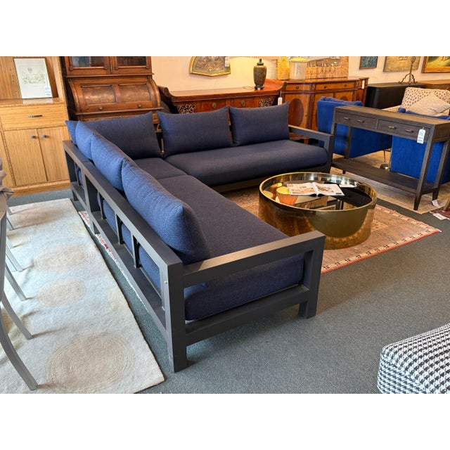 Harbour Pacific Aluminum Collection Sectional, Set of Three For Sale - Image 9 of 12