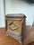 Antique Tramp Art Jewelry Box 1898, Hand Carved Wooden Chest With Mirror, Folk Art Keepsake Box, Victorian Trinket Box, Lion Pull For Sale - Image 13 of 14