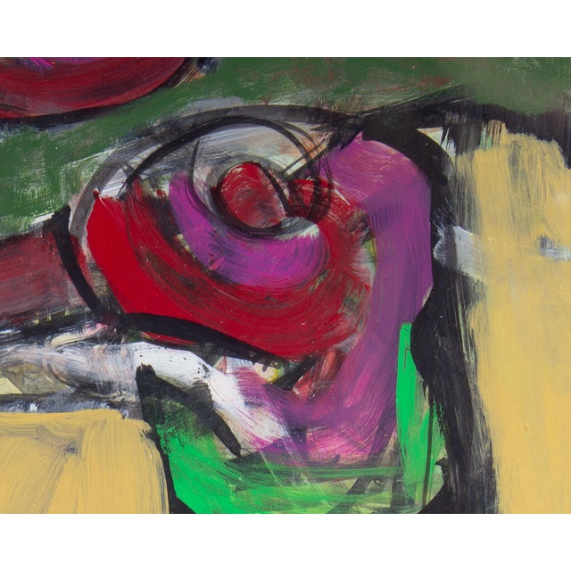 Early 21st Century Abstract Mixed Media Painting by James L. Bruch For Sale - Image 5 of 8