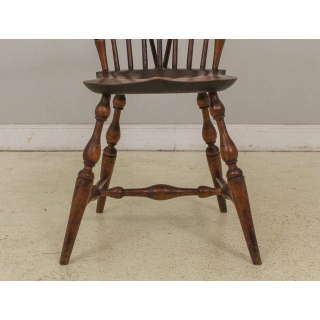 Set of 6 Vintage 1920s Benchmade Windsor Dining Room Chairs | Chairish