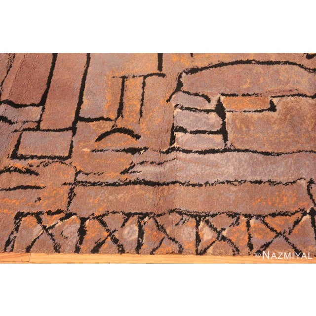Mid-Century Modern Nazmiyal Collection Scandinavian Rug After Piet Mondrian For Sale - Image 3 of 9