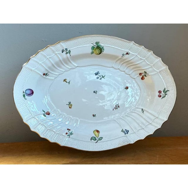 Vintage Richard Ginori Fruit Motif Ceramic Platter For Sale - Image 11 of 11