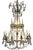Antique Louis XIV Style French Crystal & Silvered Gilt Bronze Chandelier. This was last purchased at Paul Ferrante on...