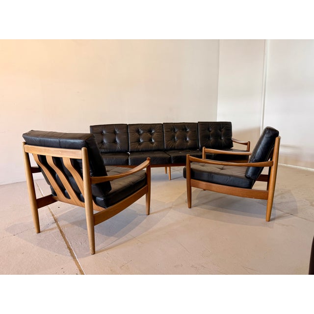 Vintage Danish Living Room Set, 1970s, Set of 3 For Sale - Image 13 of 13