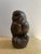 Patinated Cast Stone Owl Sculpture Signed Joseph Lorkowski Boulton For Sale - Image 4 of 7