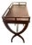 Barbara Barry for Baker Style Mahogany Drinks Tray Table For Sale