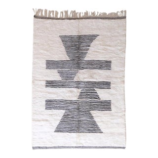 Moroccan Contemporary Wool Rug - 10 X 6.7 Ft For Sale