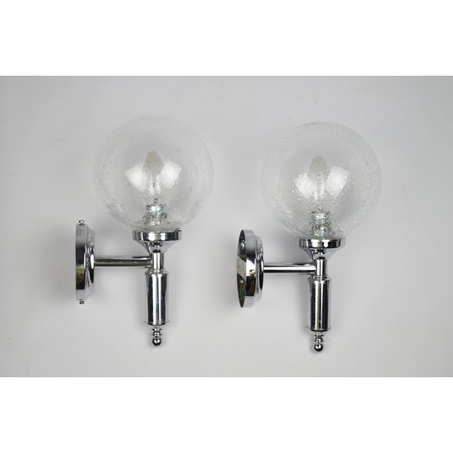 Wall Lamps, 1970s, Set of 2, in Very Good conditions. Designed 1970 to 1979 Up to 250V (Europe/UK Standard).The wiring of...