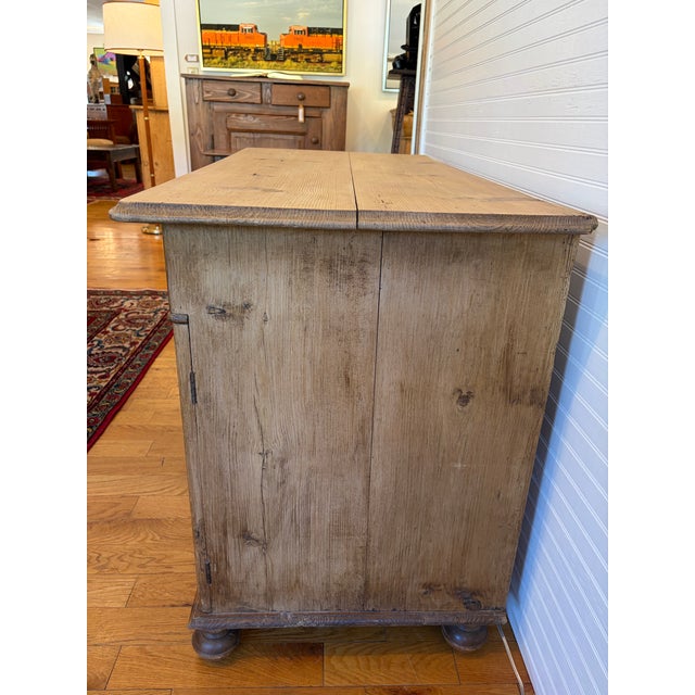Antique European Pine Desk For Sale - Image 4 of 12