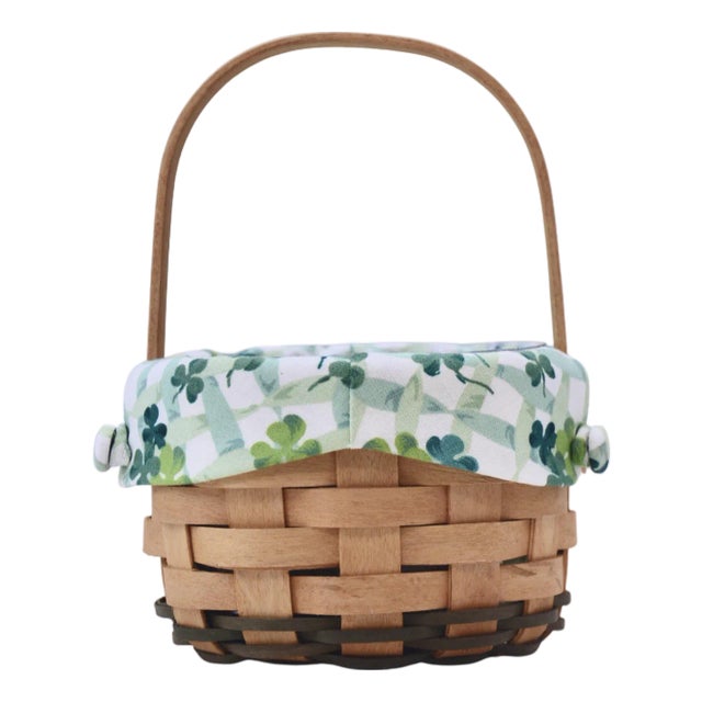 Longaberger Shamrock Basket For Sale
