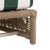 Callan Chaise Lounge, Heather Tan/Green Stripe For Sale - Image 9 of 12