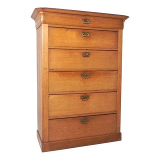 Chest of Drawers with Drawers and Flap, 1800s For Sale