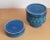 Mid-Century Modern Italian Rimini Blue Vase and Ashtray from Bitossi, 1960s, Set of 2 For Sale - Image 3 of 6