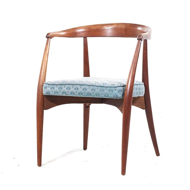Lawrence Peabody Mid Century Armchairs - Pair For Sale In Chicago - Image 6 of 10