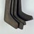 Late 19th Century Rare to Market Set of 4 Primitive Antique Cobbler's Wood Boot Forms in Stained Black For Sale - Image 5 of 16