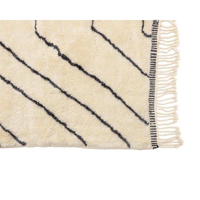 Hand-Knotted Wool Rug by Azele Studio For Sale - Image 4 of 9