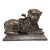 Vintage Borghese Bronze Lion Doorstop/Bookend For Sale