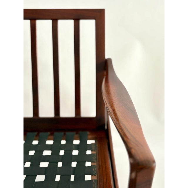Candidate Lounge Chairs in Afromosia by Ib Kofod-Larsen, Denmark, 1960s, Set of 3 For Sale - Image 9 of 15